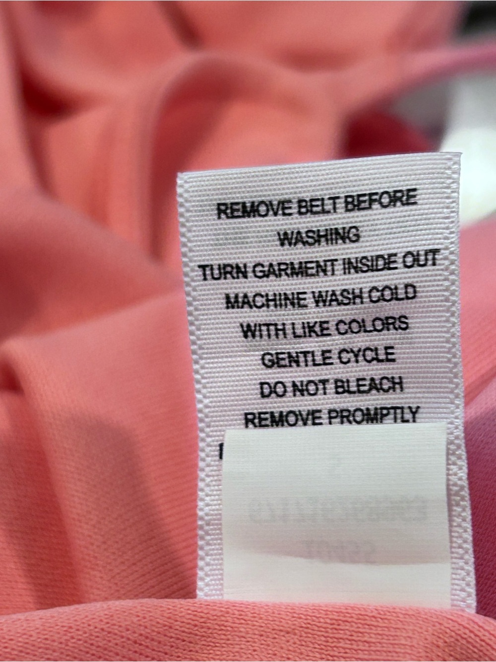 AYR Yowza Sleeveless Coral Wrap Dress - Picture 4 of 5